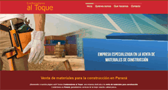 Desktop Screenshot of contenedoresaltoque.com